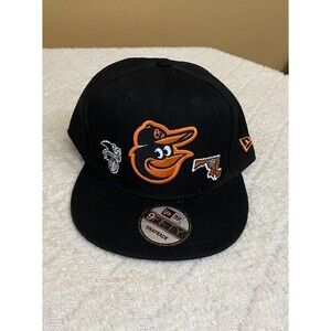 New Era 59Fifty Baltimore Orioles Embroidered Maryland Outline Snap Back Hat
